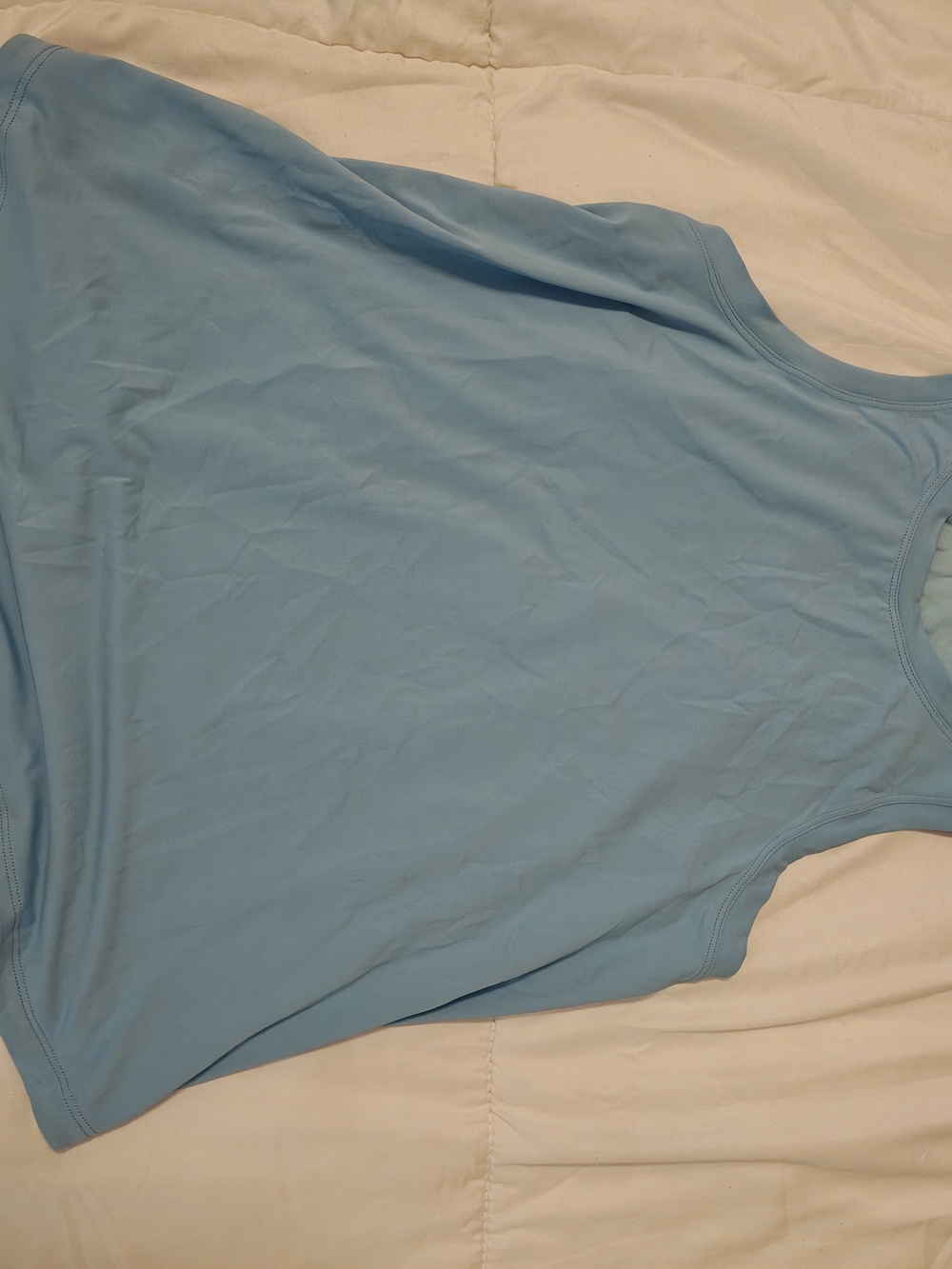 all in motion Light Blue Racerback Tank Top